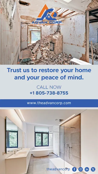 Advan Corp – Trusted Experts in Fire, Water, Mold Remediation, Restoration & Build-Back Picture 5