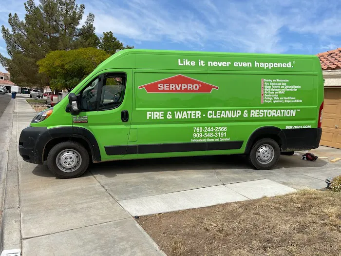SERVPRO of Hesperia, Apple Valley, Barstow, Twentynine Palms, Victorville Picture 2