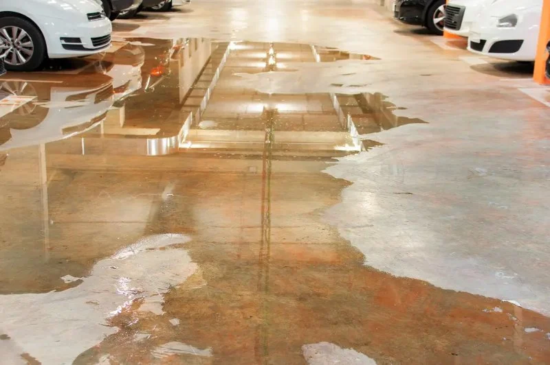 Water Damage Repair for Garage Floors