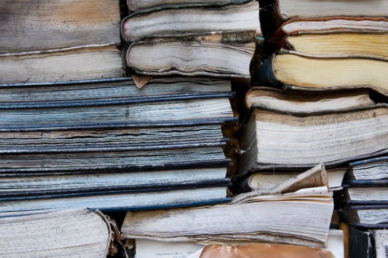 How to Restore Water-Damaged Books and Papers