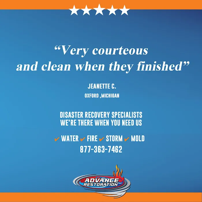 Advance Restoration Picture 1