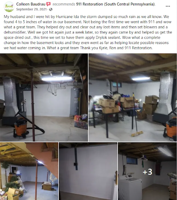 911 Restoration of South Central Pennsylvania Picture 5