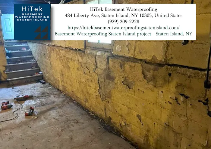 HiTek Basement Waterproofing Staten Island Picture 9