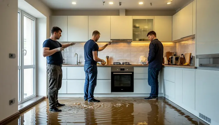 Flooded Water Damage Cleanup Picture 2