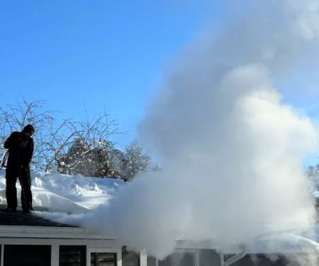 Ice Dams Removed
