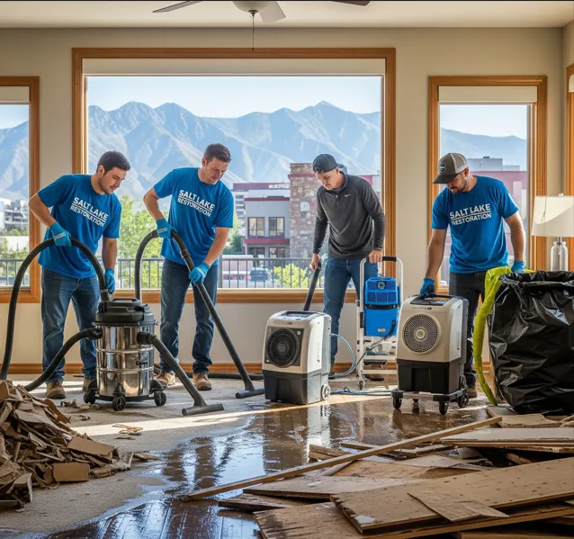 Fast Dry Water Damage North Salt Lake Picture 2