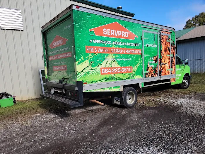 SERVPRO of Greenwood, Abbeville & McCormick Counties Picture 2