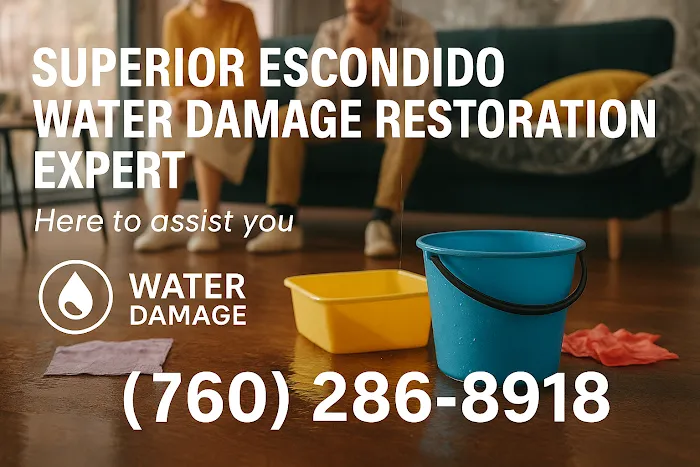 Superior Escondido Water Damage Restoration Expert Picture 3
