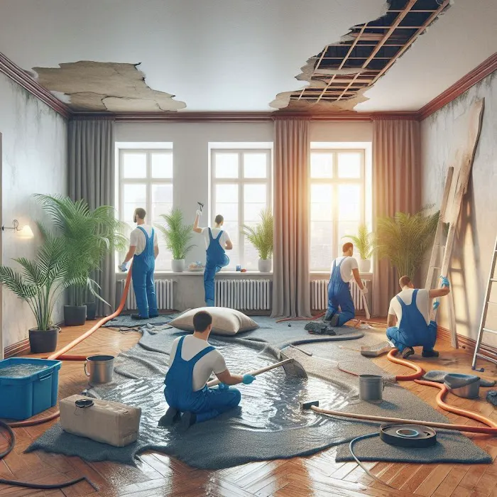 Water Damage Restoration Humble Picture 1