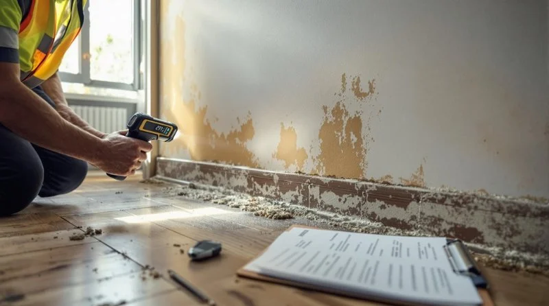 What Happens During a Professional Water Damage Assessment