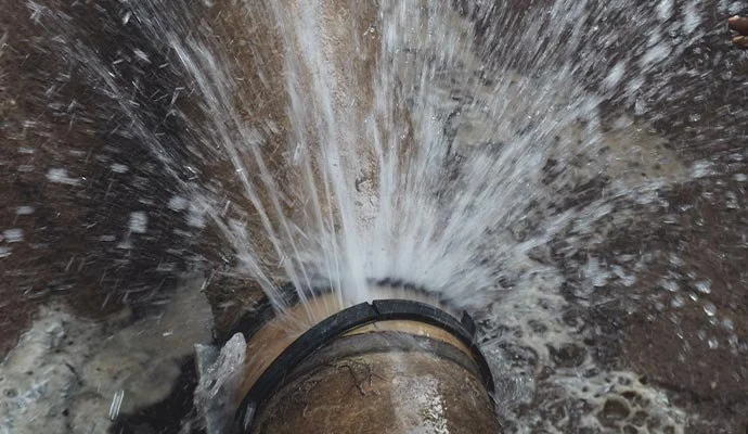 How to Deal with Water Damage After an Underground Pipe Break