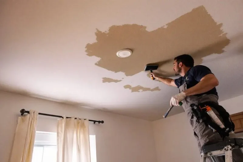 What to Do If Your Ceiling Is Sagging from Water Damage