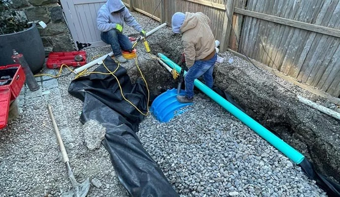 How to Fix Water Damage Around Drainage Systems