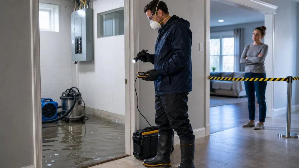 Water Damage Safety: Know When Cleanup Is Too Risky
