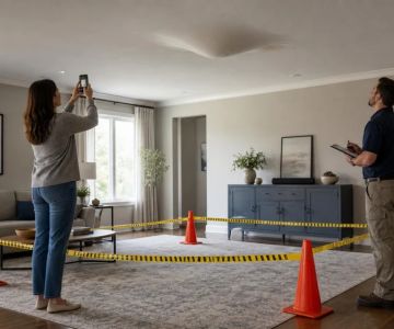 Ceiling Bubble After a Leak: Why You Should Not Puncture It
