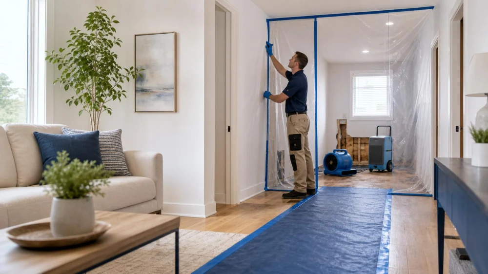 How to Protect Undamaged Rooms During Water Damage Restoration