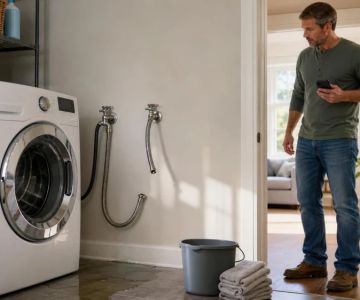 Washing Machine Hose Leak: Shutoff and Damage Checklist