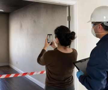 Smoke Residue After a Small Fire: Do Not Wipe First