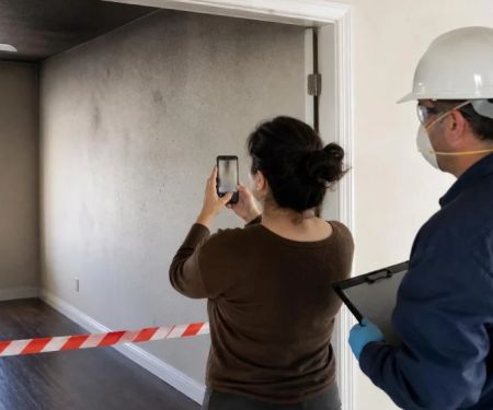 Smoke Residue After a Small Fire: Do Not Wipe First
