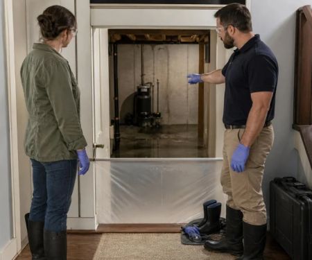 Sewage Backup at Home: Isolate the Area and Call for Help