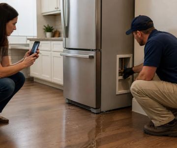 Leaking Refrigerator Supply Line: Stop Water and Check Hidden Damage