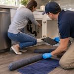 Dishwasher Leak: Shut It Down and Limit Water Damage
