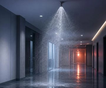 Fire Sprinkler Discharge: Leave, Call 911, and Wait