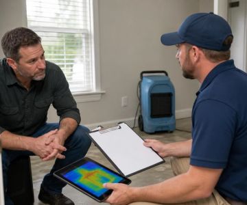 Water Damage Restoration Estimate: Split Drying and Repairs