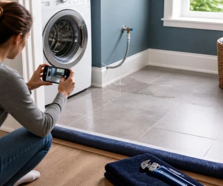 Washing Machine Hose Leak: Stop Water and Check Beyond the Laundry Room