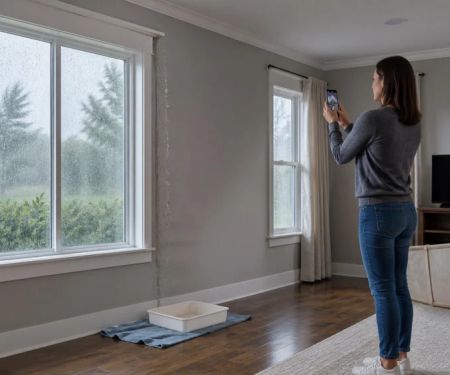 Window Leaks During Wind-Driven Rain: Contain Water and Trace the Entry