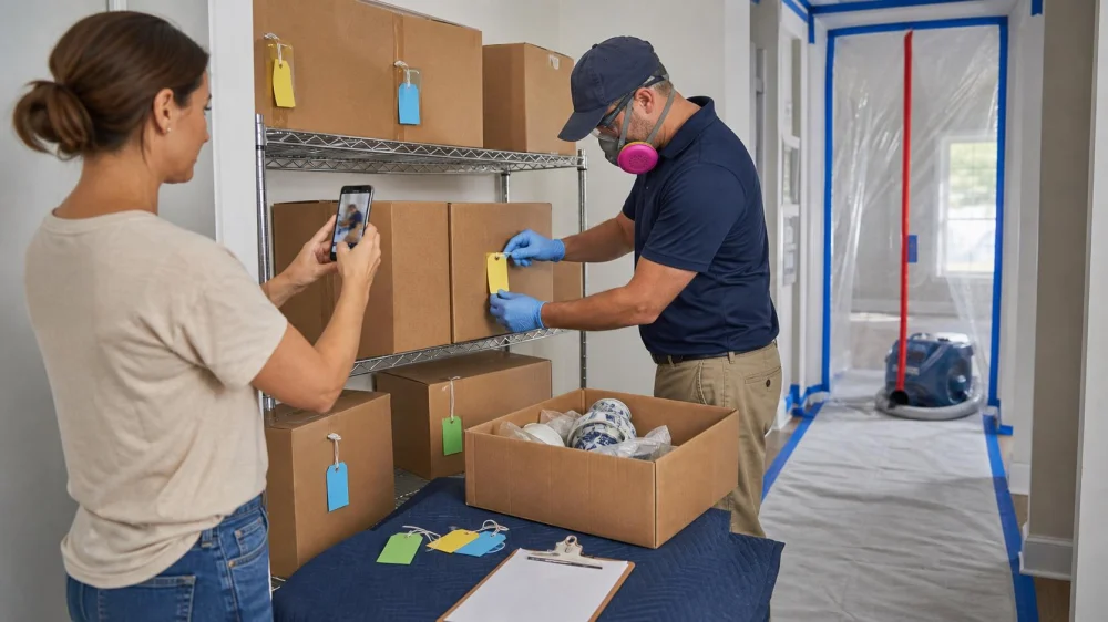 Water Damage Pack-Out Inventory: Track Every Moved Item