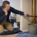 Frozen Pipe Starts Leaking: Shut Off Water and Limit Damage Safely