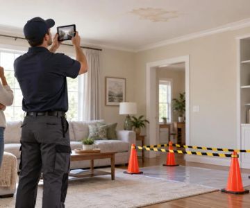 Ceiling Water Stain: Map, Photograph, and Trace Safely