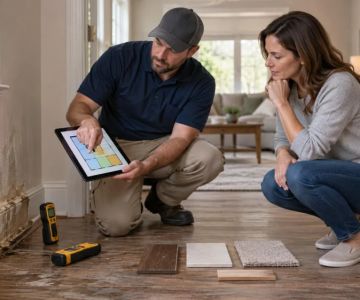 Water Damage Moisture Map: Rooms, Materials, and Dates