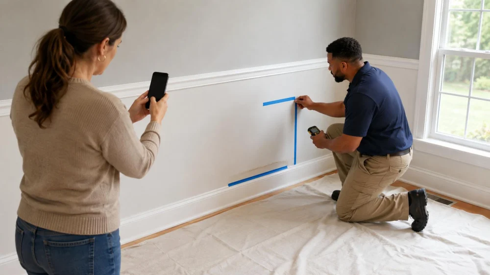 Water Behind Baseboards: Document Before Removal