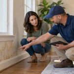 Water Damage Moisture Photos: Location, Scale, and Dates