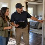 Post-Fire Access Log: Visitors, Rooms, Hazards, and Timing