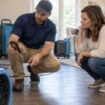 Water Mitigation Equipment: Placement, Noise, and Readings