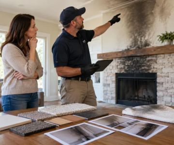 Soot Residue Room Map: Materials, Odour, and Photos