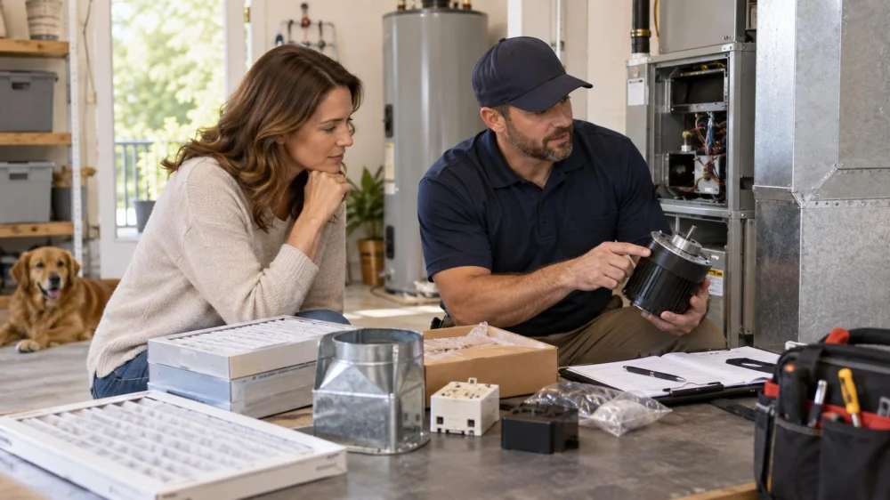 Property Damage Parts Handoff: Model, Quantity, and Warranty