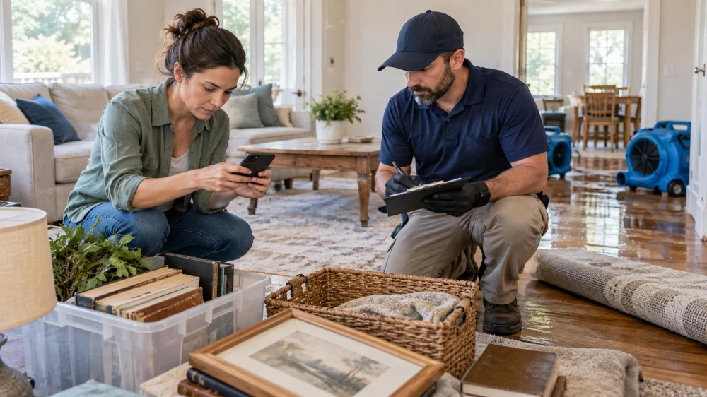 Contents Inventory After Water Damage: Photos, Lists, and Safety