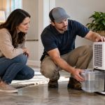 Dehumidifier Drying Log: Settings, Water, and Room Changes