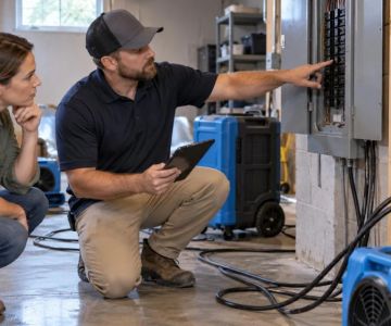 Drying Equipment Power Plan: Circuits, Cords, and Safety