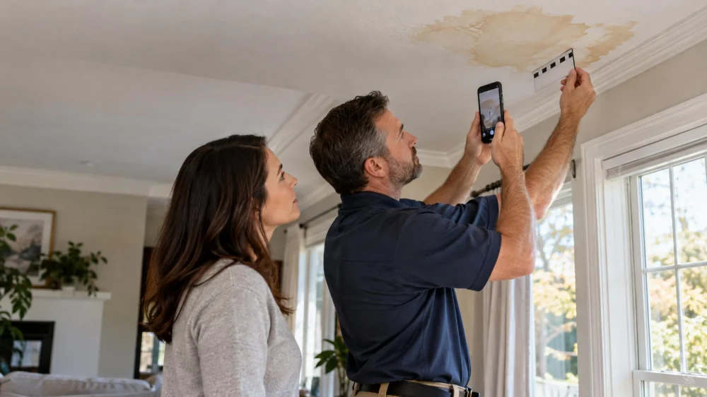 Water Damage Photo Scale: Angles, Reference, and Timeline